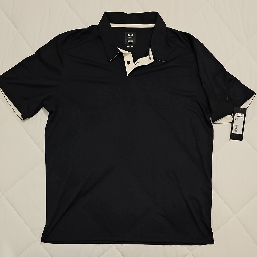 Oakley Men's Black Polo Shirt